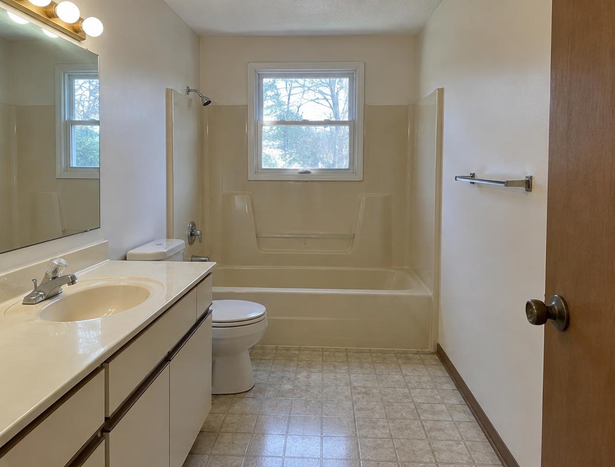 Before: Modern Bathroom Transformation
